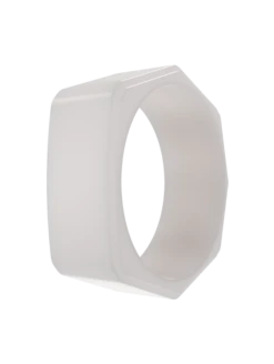 Women’s Lake Silicone Ring -Silicone Jewelry & Accessories QLO Lake Pearl Angle