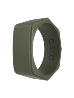 Men's Lake Silicone Ring -Silicone Jewelry & Accessories QLO Lake Sage Angle 2c7d0638 3738 4f4b aa64 a86302c13071
