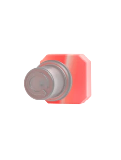 Emme Natural Stone Earrings -Silicone Jewelry & Accessories QLO NaturalStone EmmeEarrings.RoseQuartz Front Trans