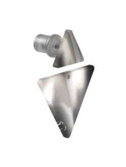 Wave Natural Stone Earrings -Silicone Jewelry & Accessories QLO NaturalStone WaveEarrings.Granite Angle Trans