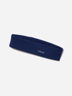 QALO Sport Headband -Silicone Jewelry & Accessories QLO.ActiveCapsule.Headband.Navy .PDP1