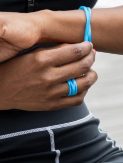 Women’s Bioluminescent Zaha Silicone Ring -Silicone Jewelry & Accessories QLO.Bioluminescent.ZahaRing.Women Lifestyle 02