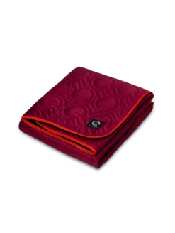 Snug And Stow Dog Blanket -Silicone Jewelry & Accessories QLO.Dog .Blanket.2022.Web .Ecom .Studio.Pink .1 transp