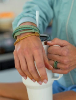 Women's Eva Shockey Arrow Bangles -Silicone Jewelry & Accessories QLO.Eva3 .2024.QuipArrow.Bangles.Women Lifestyle 01