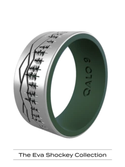 Men's Eva Shockey Smoky Mountains Silicone Ring