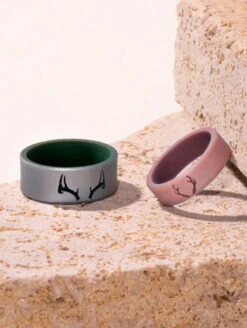 Women's Eva Shockey Antler Silicone Ring -Silicone Jewelry & Accessories QLO.Eva .Shockey.3.23.Web .PDP .Studio.Womens.Antler.2 1