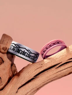 Women's Eva Shockey Smoky Mountains Silicone Ring -Silicone Jewelry & Accessories QLO.Eva .Shockey.3.23.Web .PDP .Studio.Womens.Smoky .Mountain.2