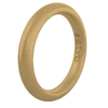 Women's Eva Shockey Classic Stackable Silicone Ring -Silicone Jewelry & Accessories QLO.Eva .Shockey.3.23.Web .PDP .Womens.Classic.Stackable.Gold .1