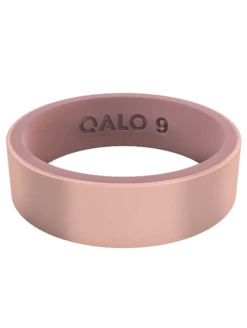 Women's Eva Shockey Strata Silicone Ring -Silicone Jewelry & Accessories QLO.Eva .Shockey.3.23.Web .PDP .Womens.Rose .Gold .Mauve .Customizable.1 2