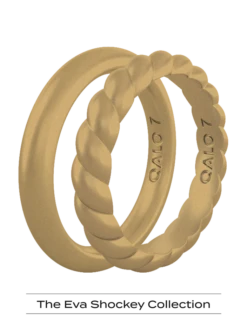 Women's Eva Shockey Antique Gold Double Stack