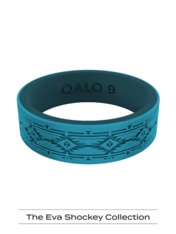 Women's Eva Shockey Heritage Silicone Ring -Silicone Jewelry & Accessories QLO.Eva .Shockey.4.0.2023.PDP .Womens.Heritage.Ring .Peacock.2
