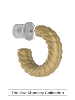 Women's Eva Shockey Lariat Earrings -Silicone Jewelry & Accessories QLO.Eva .Shockey.4.0.2023.PDP .Womens.Lariat.Ring .Gold .1