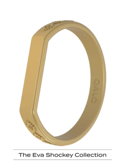 Women's Eva Shockey Heritage Ranger Bracelet -Silicone Jewelry & Accessories QLO.Eva .Shockey.4.0.2023.PDP .Womens.Ranger.Bracelet.Gold .1