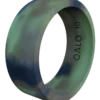 Men's Camo Basic Silicone Ring -Silicone Jewelry & Accessories QLO.Free Military Ring.2023.Web .PDP .3.1