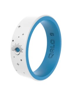 Women's Glow Night Sky Strata Ring