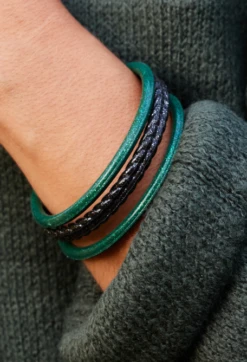 Women's Shine Essential Bangles -Silicone Jewelry & Accessories QLO.HolidayCollection.HolidayShine.Bangles.Women Hover