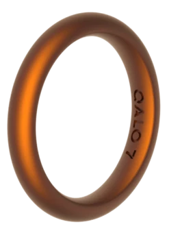 Women's Holographic Classic Stackable Silicone Ring -Silicone Jewelry & Accessories QLO.Holographic.Stackables.Web .PDP .Angle .10 6 1