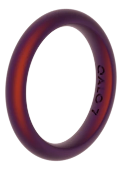 Women's Holographic Classic Stackable Silicone Ring -Silicone Jewelry & Accessories QLO.Holographic.Stackables.Web .PDP .Angle .9 6 1