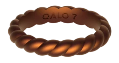 Women's Holographic Twist Stackable Silicone Ring -Silicone Jewelry & Accessories QLO.Holographic.Stackables.Web .PDP .Horizontal.6 7