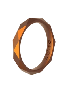 Women's Holographic Geo Stackable Silicone Ring -Silicone Jewelry & Accessories QLO.Holographic.Stackables.Web .PDP .Render.2 1 1