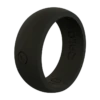 Men's Classic Silicone Ring -Silicone Jewelry & Accessories QLO.Men sClassic.Black .Angle