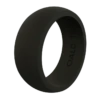 Men's Classic Q2X™ Silicone Ring -Silicone Jewelry & Accessories QLO.Men sClassicQ2X.Black .Angle