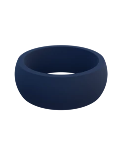 Men's Classic Q2X™ Silicone Ring -Silicone Jewelry & Accessories QLO.Men sClassicQ2X.TrueBlue.CMZ