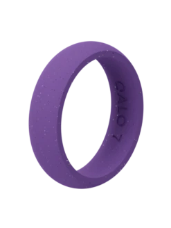 Women's Cloud To Purple Classic Silicone Ring