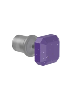 Emme Solar Spell Earrings -Silicone Jewelry & Accessories QLO.Solar .Spell .Functional.Jewelry.Emme .Earring.Purple.eCom .PDP .1