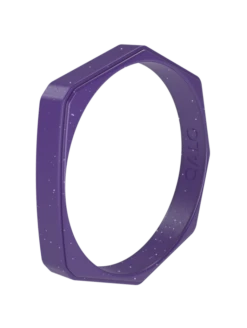 Women's Solar Spell Lake Bracelet -Silicone Jewelry & Accessories QLO.Solar .Spell .Functional.Jewelry.Lake .Bracelet.Purple.eCom .PDP .1