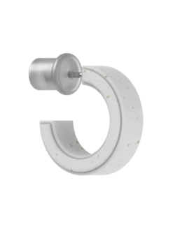 Step Solar Spell Earrings -Silicone Jewelry & Accessories QLO.Solar .Spell .Functional.Jewelry.Step .Earring.Purple.eCom .PDP .2