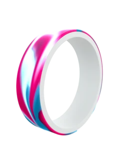 Switch Wodapalooza Tie-Dye/White Silicone Ring