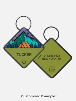 QALO TraQ Base Camp Silicone Dog ID Tag