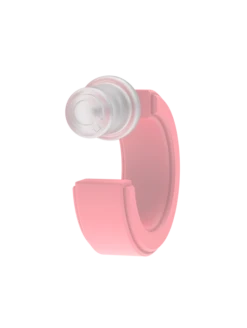 Heartfelt Step Earrings -Silicone Jewelry & Accessories QLO.VDay .2024.Step .Earring.Pink .Women Front