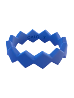 Women's Bolt Silicone Ring -Silicone Jewelry & Accessories QLO.Women sBolt.BrightBlue.Horizontal