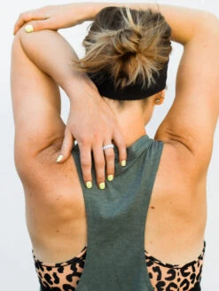 Women's Bolt Silicone Ring -Silicone Jewelry & Accessories QLO.Women sBolt.SkyBlue.Lifestyle2