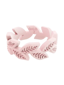 Women's Vine Silicone Ring -Silicone Jewelry & Accessories QLO.WomensVine.Blush .Front