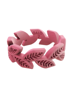 Women's Vine Silicone Ring -Silicone Jewelry & Accessories QLO.WomensVine.Rose .Front