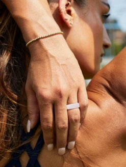 Women's Pixie Dust Classic Silicone Ring -Silicone Jewelry & Accessories QLO.Womens PixieDust.Lifestyle1