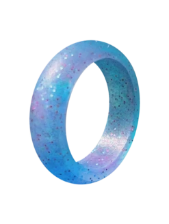 Women's Unicorn Sparkle Classic Silicone Ring