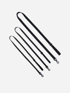 Charcoal QALO Leash & Collar Set -Silicone Jewelry & Accessories QLO Leash AllLengths black 27674e38 cf90 421d 9262 f31e75c1146e