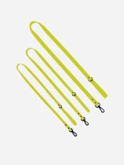 QALO Dog Leash -Silicone Jewelry & Accessories QLO Leash AllLengths neon
