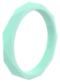 Women's Stackable Geo Silicone Ring