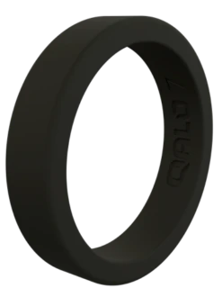 Women's Stackable Smooth Silicone Ring - Pearl