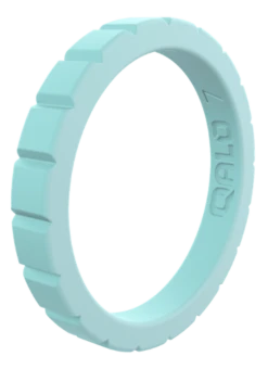 Women's Stackable Step Silicone Ring