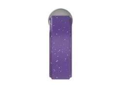 Step Solar Spell Earrings -Silicone Jewelry & Accessories Step Earring Purple Front.On