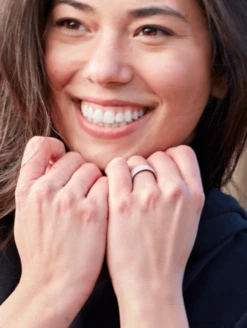 Women's Strata Arrow Silicone Ring -Silicone Jewelry & Accessories Strata.Narrow.Lifestyle1 8f1a150a 536c 4615 8914 eb08d61c8560