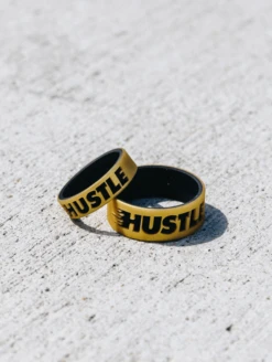 Men's Metallic Score Strata Silicone Ring -Silicone Jewelry & Accessories Strata.Wide .Lifestyle1 340ad567 f3d5 448e 9c24 862f77fc540a