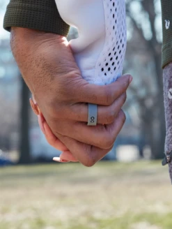 Men's Metallic Score Strata Silicone Ring -Silicone Jewelry & Accessories Strata.Wide .Lifestyle2 4006ab98 782c 4679 b99c 2674cd4580d6