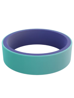 Women's Switch Reversible Silicone Ring - Red White And Blue Marble -Silicone Jewelry & Accessories Switch.AquaIris.Front 3cdcd53e 3a68 4c69 9adc bc545d42b85e